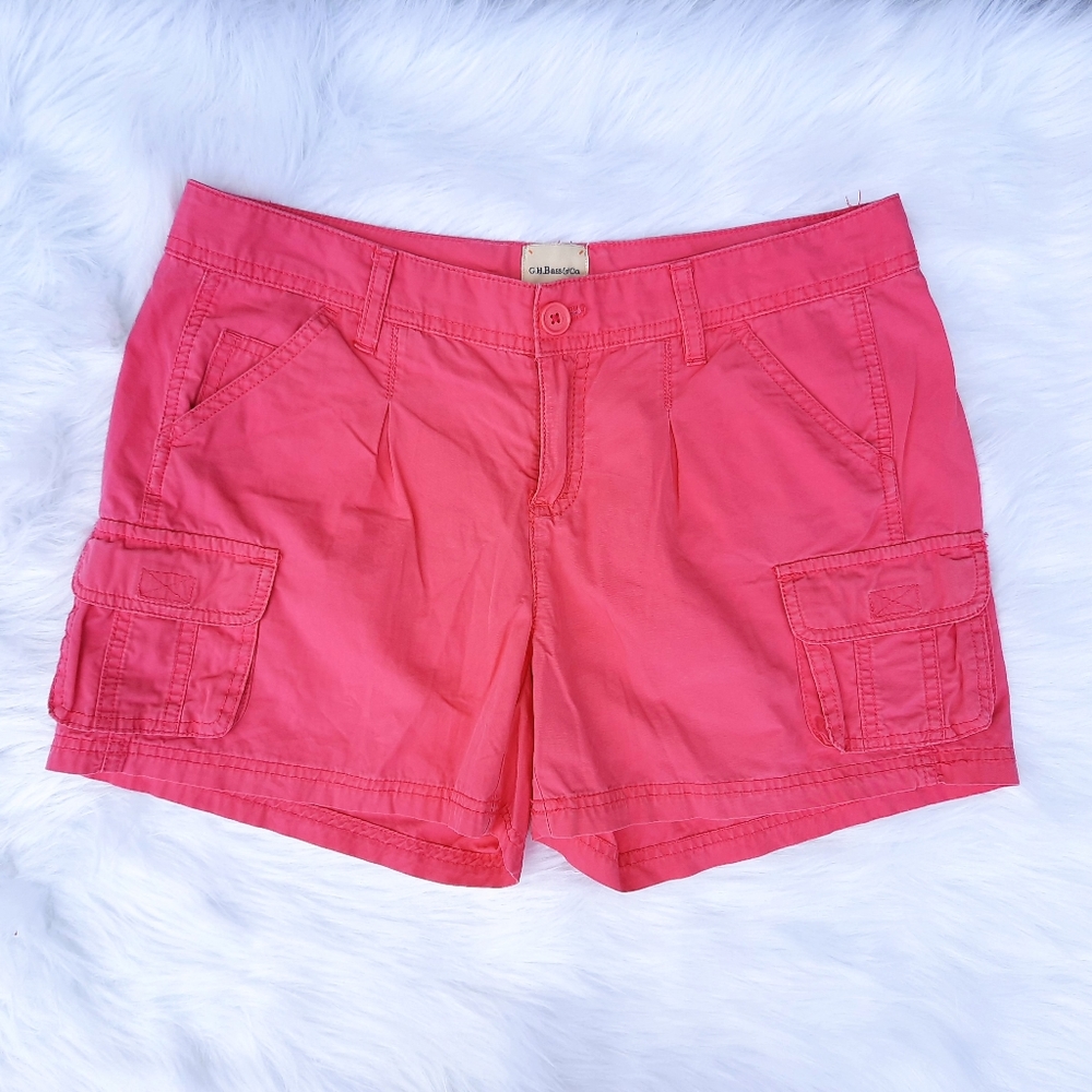G.H. Bass & Co. | Pink Cotton Shorts